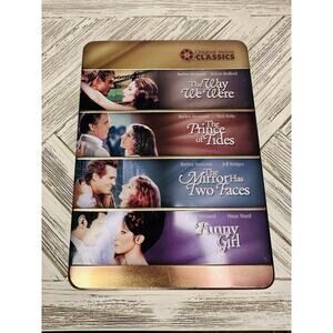 Barbra Streisand Collection Original Movie Classics 4 DVD's TIN BOX Set 2009 NEW